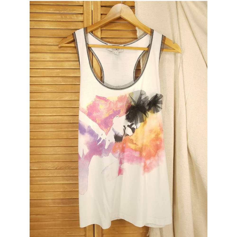 ☮ Art Deco funky top
